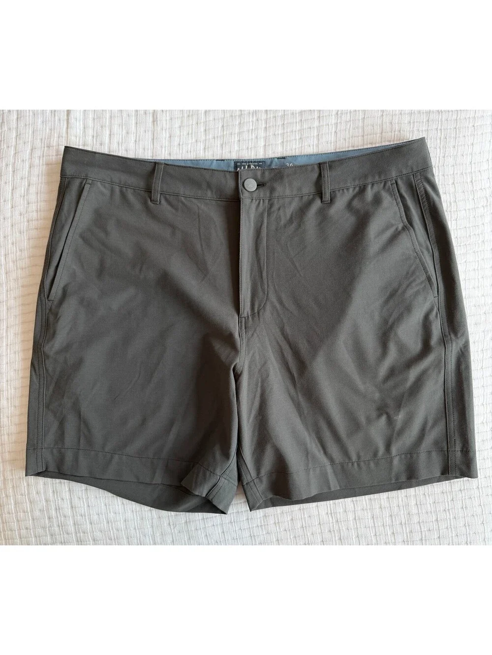 Faherty All Day Shorts Trail Dark Gray Men’s Size 36 7
